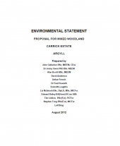 Carrick Estate Environmental Statement